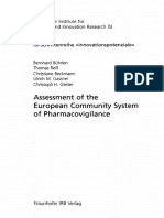 Assessment of The European Community System of Pharmacovigilance