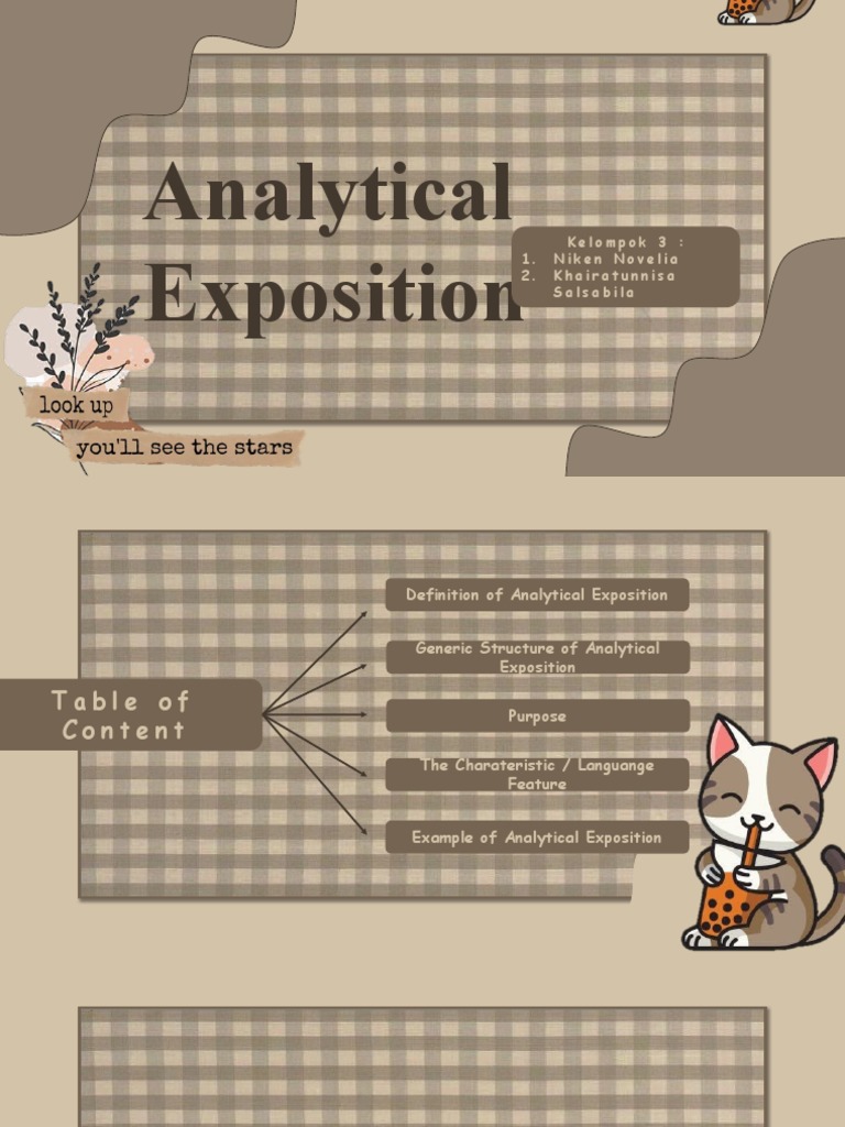 Characteristics of Analytical Exposition | PDF | Argument | Persuasion