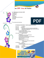Atur Cara Sambutan 100 Tahun