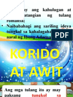 Korido at Awit