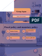Group Japan: Subject: Macroeconomics