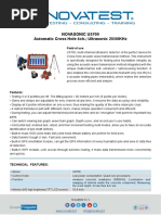 Novasonic U5700 Automatic Cross Hole 4Ch. Ultrasonic 25/50Khz