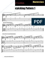 Fingerpicking Pattern 1: Page of 1 2