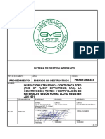 PR-NDT-DPA-043 PROCEDIMIENTO DE INSPECCION POR ULTRASONIDO (TOFD)