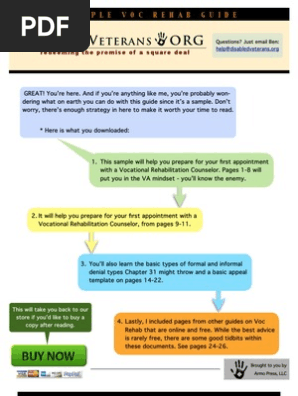 Sample Voc Rehab Strategic Guide