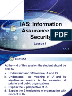 IAS Lesson 1