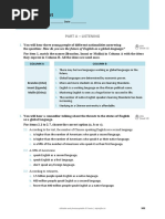 Exam-Style Test: Part A - Listening