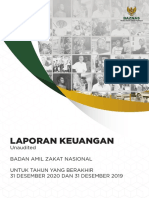 Laporan Keuangan BAZNAS 2019-2020