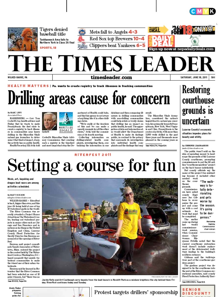 Times Leader 06-18-2011, PDF, Wilkes Barre
