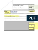 Planilla de Excel para Confeccion de Recibo