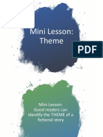 Theme Mini Lesson