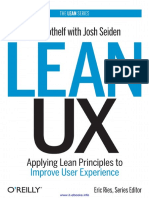 Lean UX - Applying Lean Principles To Improve User Experience (PDFDrive) - 1