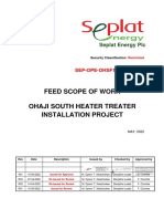 SEP-OPE-OHSF1-SC03-00001 Ohaji South EPF Heater Treater Installation Project - FEED SOW - A01 - Signed