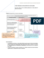 Orientaciones para Trabajar La Evaluación en El Plan Global