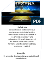 La reseña