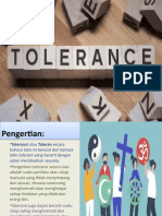 9 - Toleransi