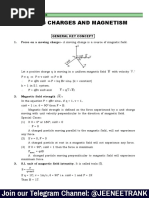 Moving Charges and Magnetism