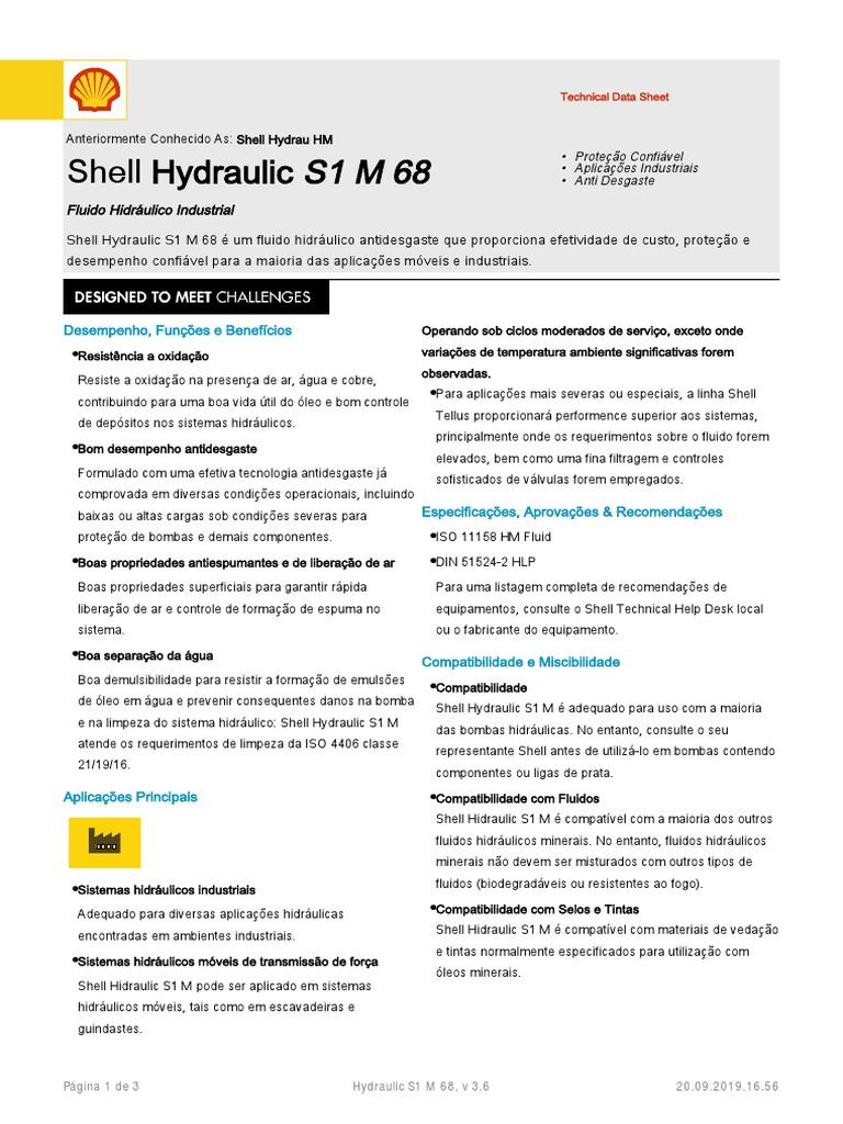 Shell Def Fluid Specifications – CDMGYW