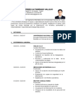 CV Jorge Luis Altamirano Vallejo