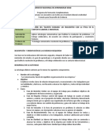 Estrategia Comunicativa Resolución de Problemas y Trabajo Colaborativo