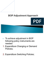 B0P Adjustment Approaches