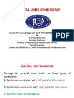 Parietal Lobe Syndrome