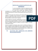 Gestión innovación empresas