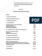 Metodología de La Investigación - Proyecto Final - Educomunicación en Las Aulas de Secundaria.