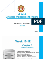 CT-2211 Database Management System Course