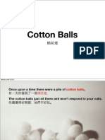 Cotton Puffer Ball Story
