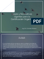 Leyes y normativas para la certificación orgánica