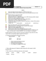 Branch: Computer Science & Engineering Semester: Vi Subject: Microprocessor & Assembly Language Programming (4KS04) Unit-I