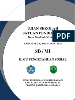 Soal USP IPS 2021 Masa Pandemi