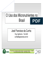 O Uso Dos Micronutrientes No Brasil - V2