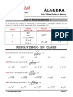 Álgebra racionalizada