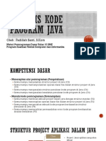 03 Menulis Kode Program Java