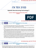 Ebtx Tex 3103: Apparel Manufacturing Technology II