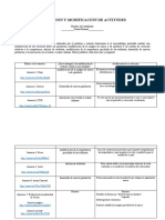 Formaciã N y Modificaciã N de Actitudes