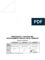 Genm-Pr-011 Procedimiento de Prevención y Sanción Del Hostigamiento Sexual en El Trabajo