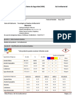 Ficha Tecnica Del Gel Antibacterial - Actualizado