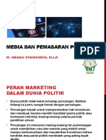 Media Dan Pemasaran Politik I (Konsep Marketing Politik, Segmentasi, Dan Positioning)