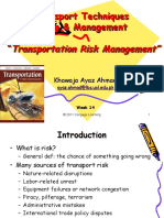 Week 15 TTM (Transportation Risk Management)
