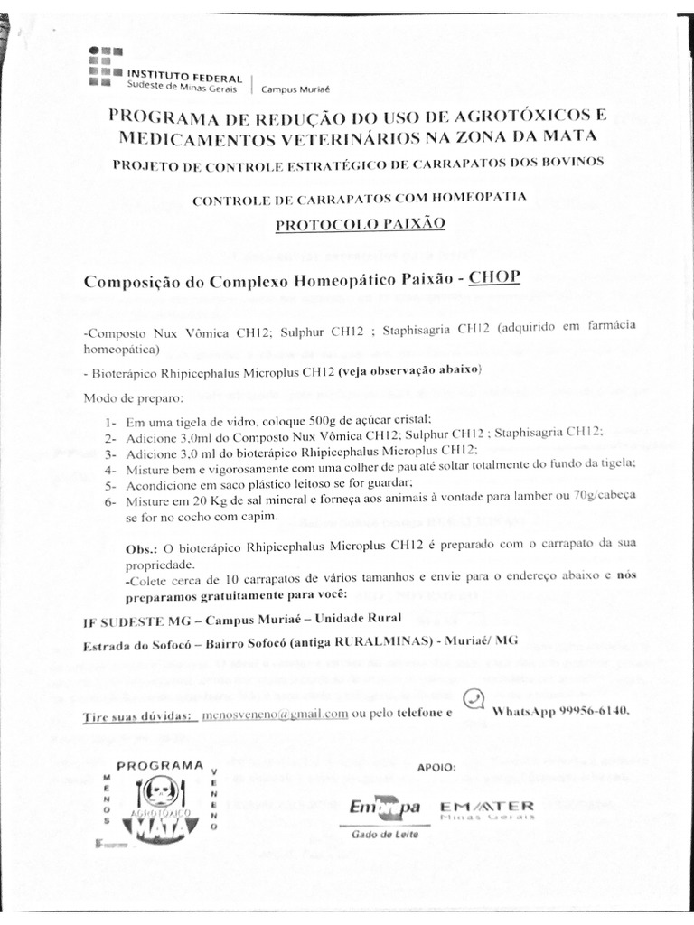 Protocolo Chop | PDF