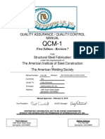Quality Assurance / Quality Control Manual: First Edition - Revision 7