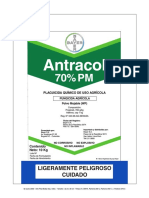 Etiqueta Antracol 70 PM