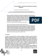 Aproximações Entre Fenomenologia e o Método Da Cartografia em Pesquisa