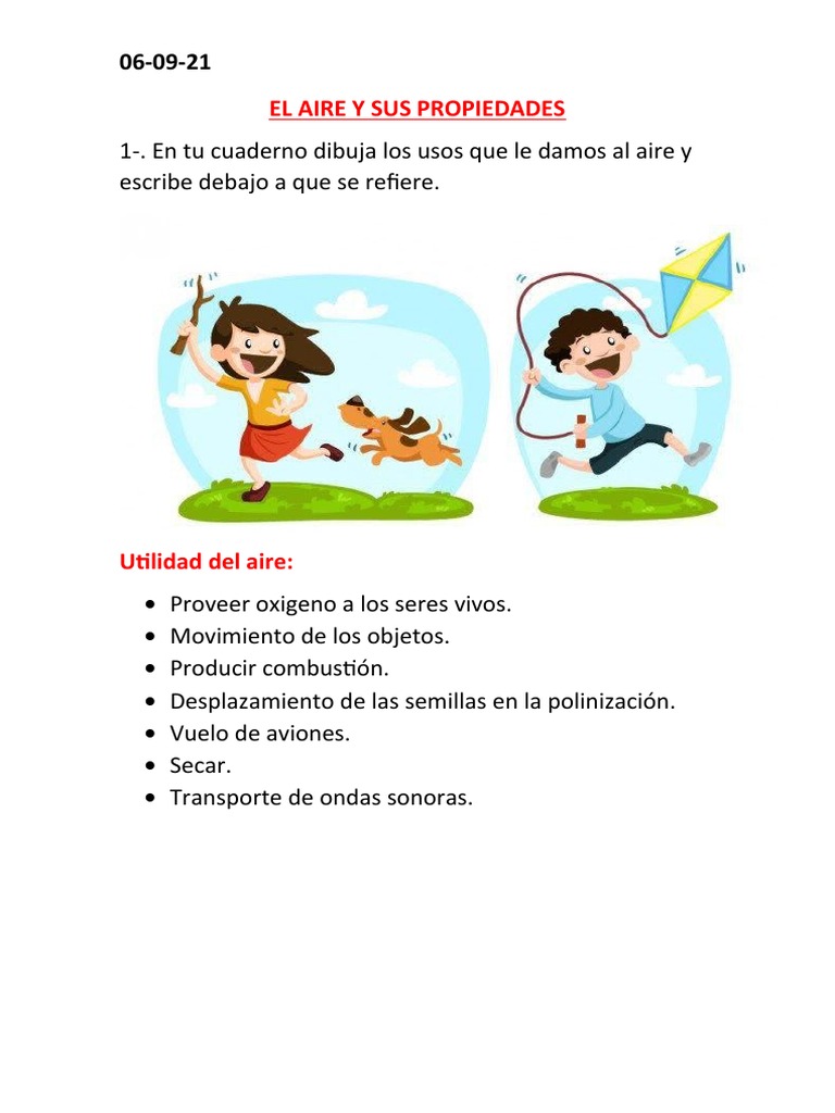El Aire y Sus Propiedades | PDF