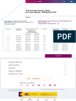 Horarios de Trenes de Cercanías (Madrid) Renfe 4