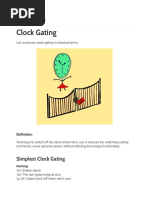 Clock Gating - Semicon Shorts