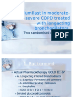 Roflumilast in Moderate-To-severe COPD Treated With Long Acting Broncho Dilators